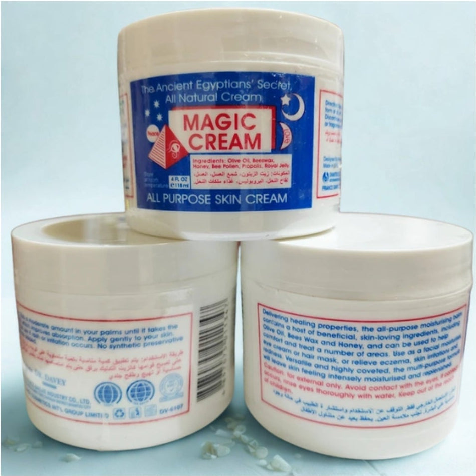 Ägyptische All-in-One-Creme – Feuchtigkeitspflege für Gesicht und Körper (2 × 118 g)