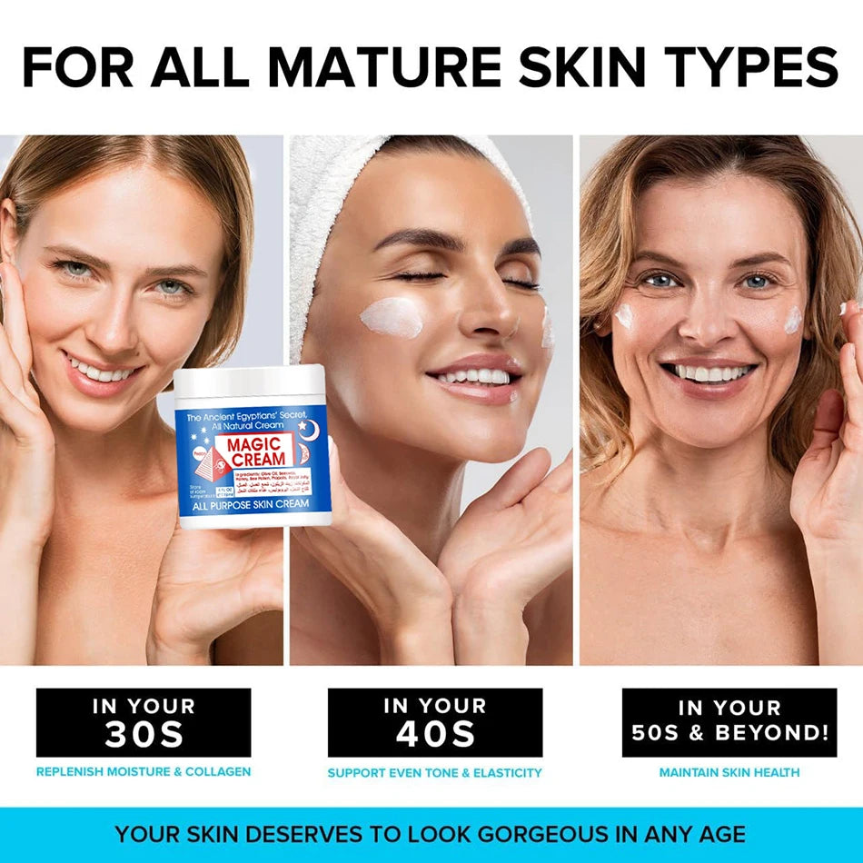 Ägyptische All-in-One-Creme – Feuchtigkeitspflege für Gesicht und Körper (2 × 118 g)