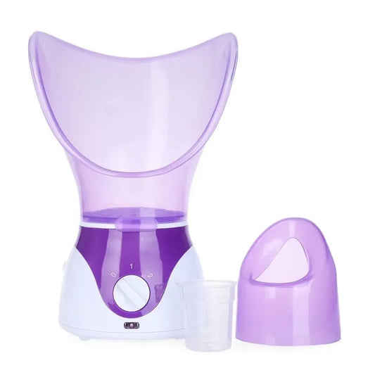 2-in-1 Gesichtsdampfer & Naseninhalator – Tragbares Dampfsystem für Hautpflege & Atemwege