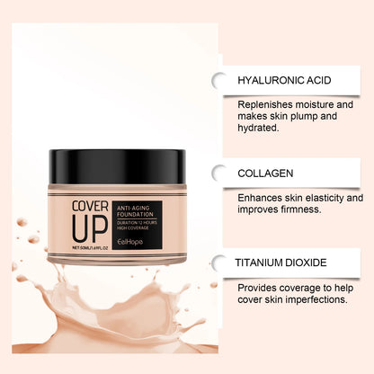 CC Foundation Cream – Langanhaltende, mattierende Deckkraft für helle Hauttöne