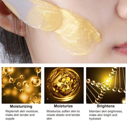24K Gold Gesichtscreme – Luxuspflege mit Kollagen für Tag und Nacht
